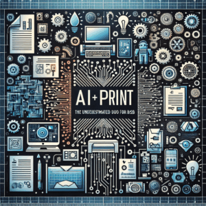 IA + print : le duo sous-estimé pour le B2B